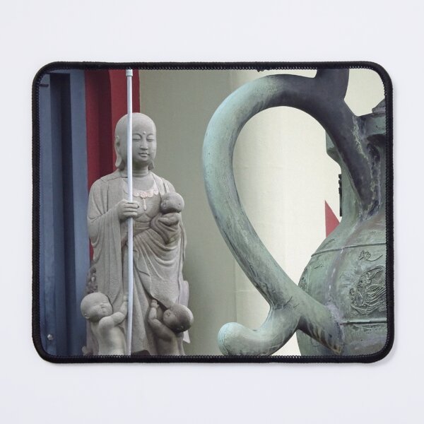 Item preview, Nagasaki Zen Temple Pot and Statue in Japan designed and sold by cuisinecat2.