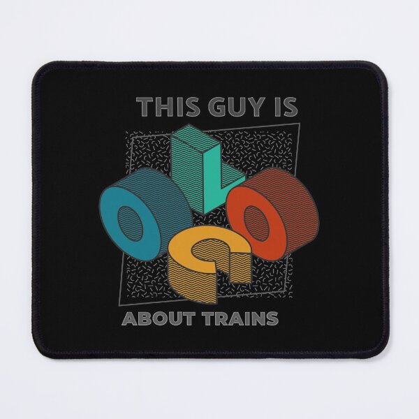 Item preview, Cool abstract This Guy is Loco about Trains Design. Birthday or Fathers Day Model Railroading Design. Something Special and unique for Dads. designed and sold by UrTops.