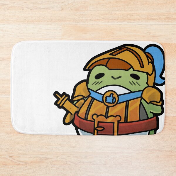 Item preview, Paladin/Knight Frog (Textless Version) designed and sold by Monstralgam.