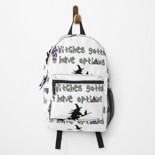 Item preview, Witches Gotta Have Options halloween funny quote designed and sold by Simi2020.