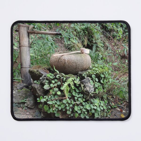 Item preview, Rustic Waterspout in Rural Japan designed and sold by cuisinecat2.