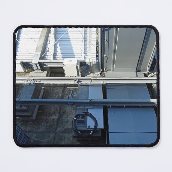 Item preview, Railway Tracks on the Roof of a Store in Fukuoka Japan designed and sold by cuisinecat2.