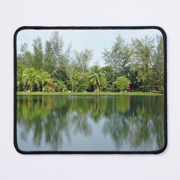 Item preview, Reflections in a lake near phuket designed and sold by cuisinecat2.