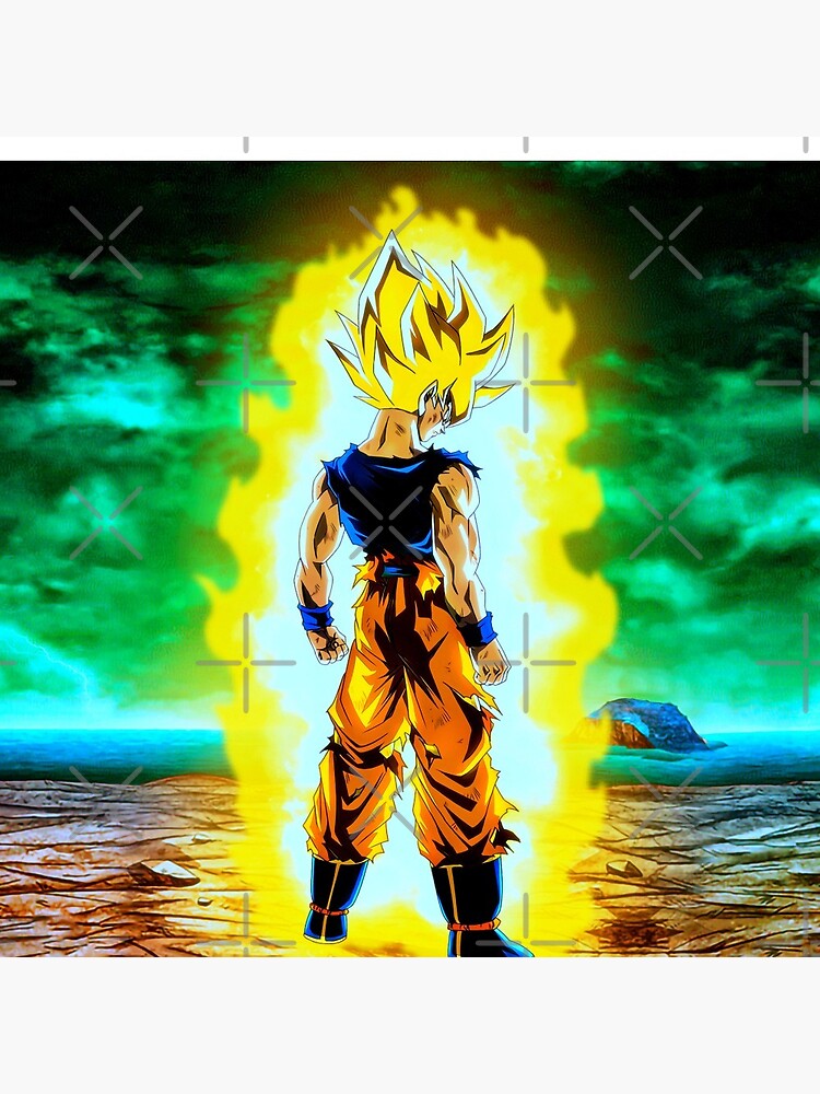 Gogeta Super Saiyan Blue DBS SSGB Art Board Print for Sale by