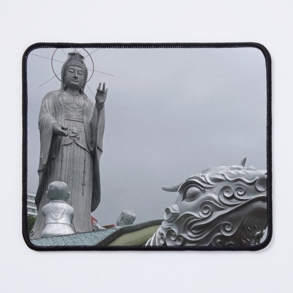 Item preview, Kannon on the Back of a Turtle Shaped Zen Temple in Nagasaki Japan designed and sold by cuisinecat2.