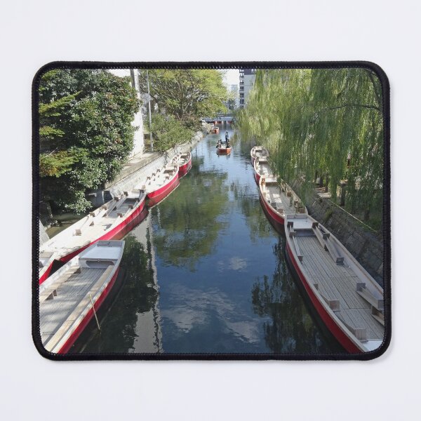 Item preview, Yanagawa Canal Boats Japan designed and sold by cuisinecat2.