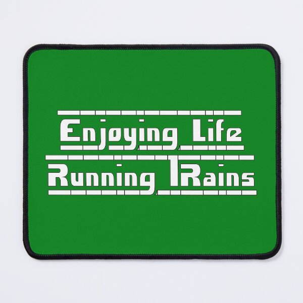 Item preview, Track-style Model Railroading and Railways Enjoying Life Running Trains designed and sold by UrTops.