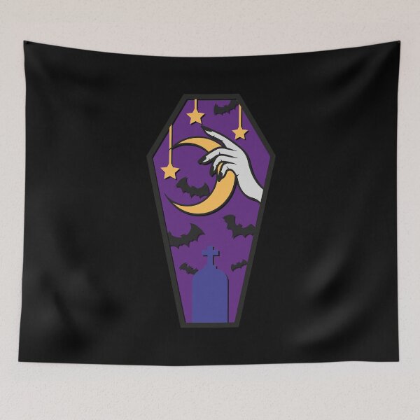Item preview, Crescent Moon Coffin  designed and sold by KrisSidDesigns.