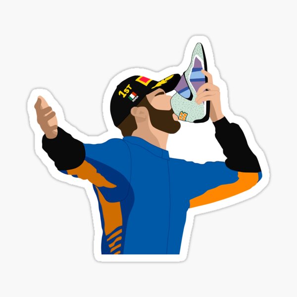 Daniel Ricciardo Monza 2021 Sticker