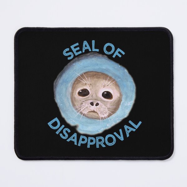 Item preview, Seal of Disapproval. Give anything your seal of disapproval with this cool ocean blue design. designed and sold by UrTops.