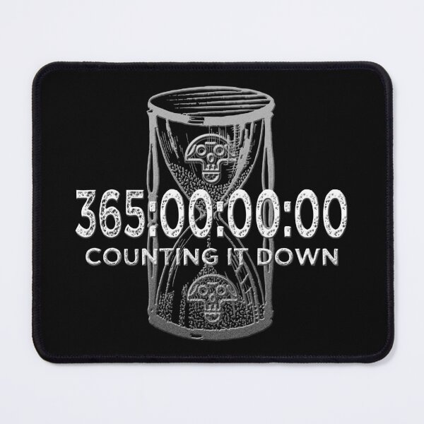 Item preview, Unus Annus 365 Day Clock Timer Momento Morti Unique Annual Countdown Design designed and sold by UrTops.
