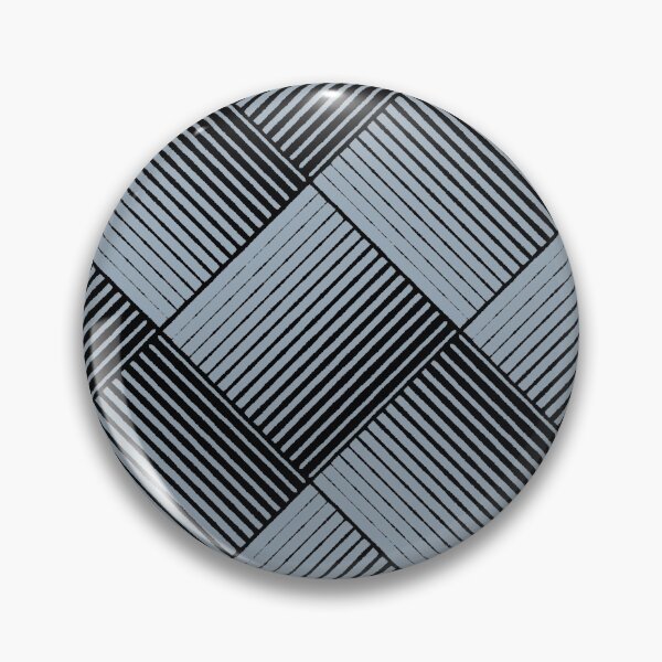 Item preview, Black and Blue Square Mosaic Stripe Pattern Pairs 2022 Popular Color Sherwin Williams Aleutian SW 6241 designed and sold by ColorOfTheYears.