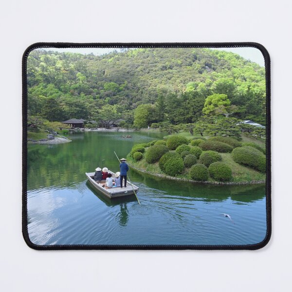 Item preview, A Punt on Ritsurin Gardens lake in Takamatsu Japan designed and sold by cuisinecat2.