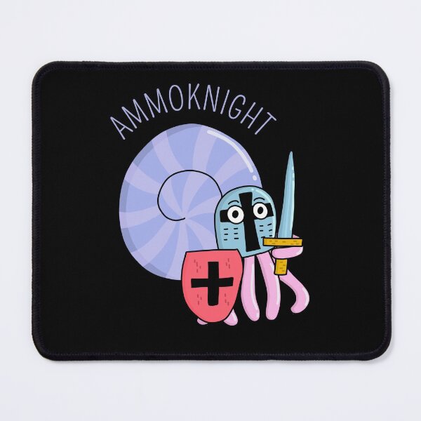 Item preview, Ammoknight Ammonite Funny Pun For Fossil Hunters designed and sold by JokeGysen.
