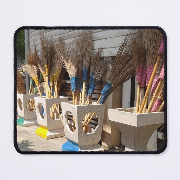 Item preview, broomsticks at a school in thailand designed and sold by cuisinecat2.