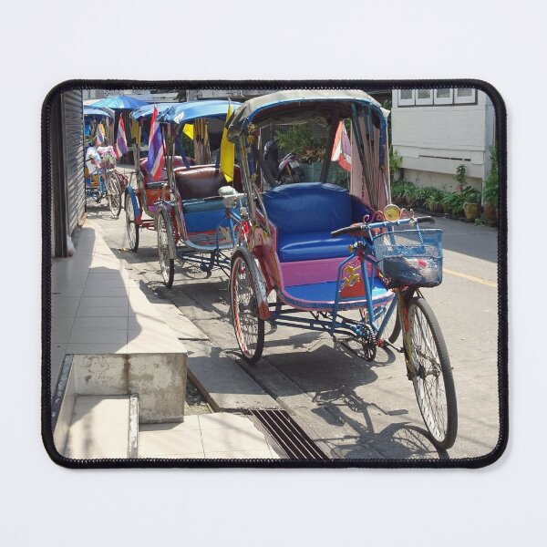 Item preview, Bicycle rickshaw in Thailand designed and sold by cuisinecat2.