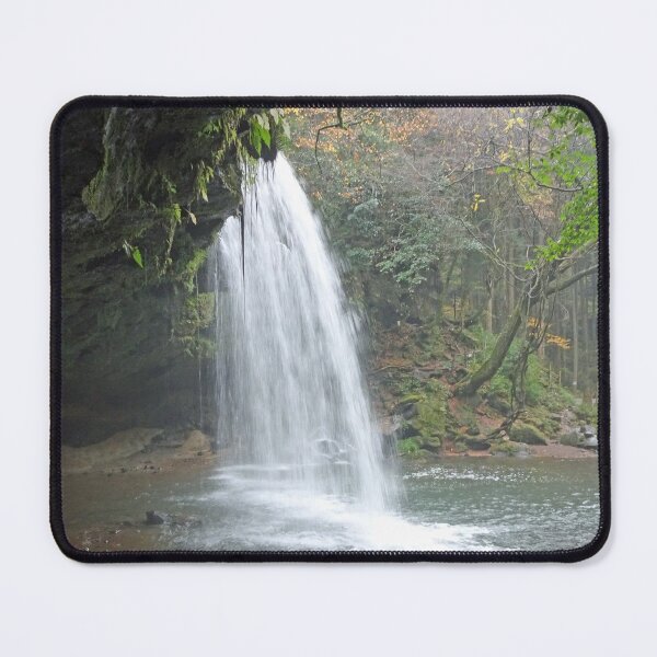 Item preview, Behind Nabegataki Falls in Kumamoto Japan designed and sold by cuisinecat2.