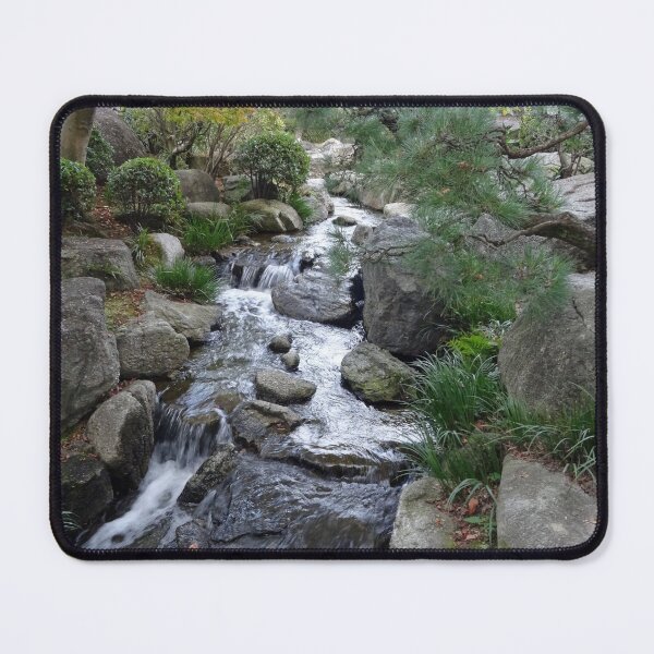 Item preview, Stream in a Japanese Garden in Kagoshima Japan designed and sold by cuisinecat2.