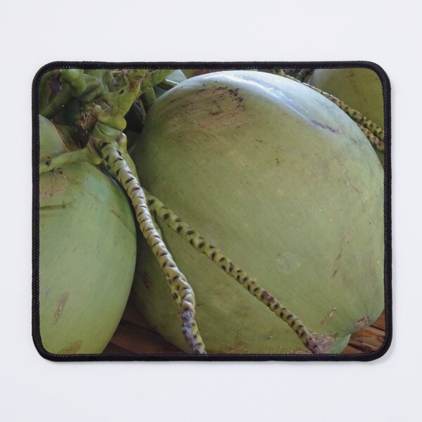 Item preview, Young coconuts on a market stall designed and sold by cuisinecat2.
