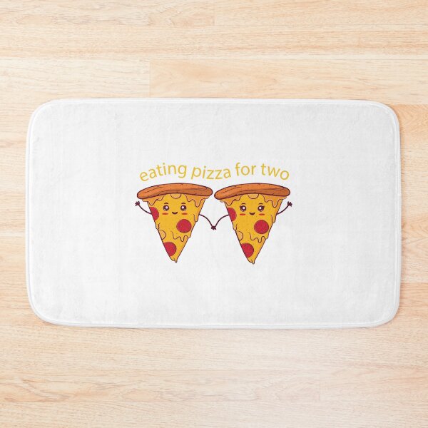 Item preview, eating pizza for two t-shirts- pizza t-shirts -lover pizza t-shirts designed and sold by zed25designer.