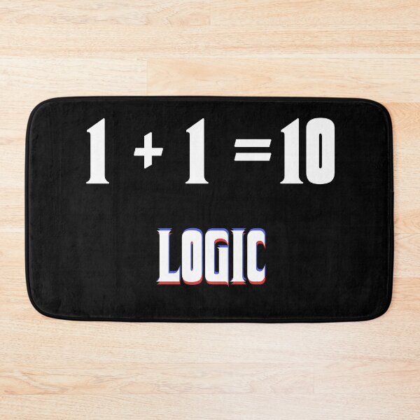 Item preview, 1+1=10 Binary - Funny Programming Jokes designed and sold by ELPRONTO-DESIGN.