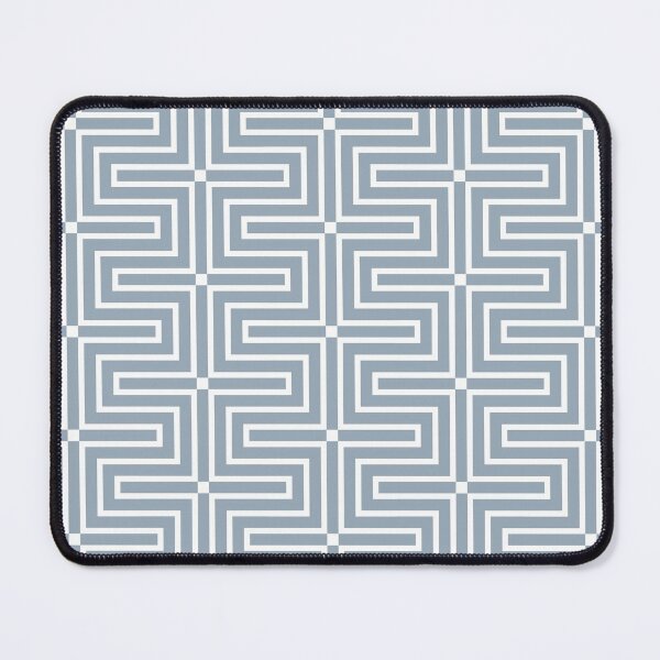 Item preview, Blue and White Tessellation Line Pattern 3 Pairs 2022 Popular Color Sherwin Williams Aleutian SW 6241 designed and sold by ColorOfTheYears.