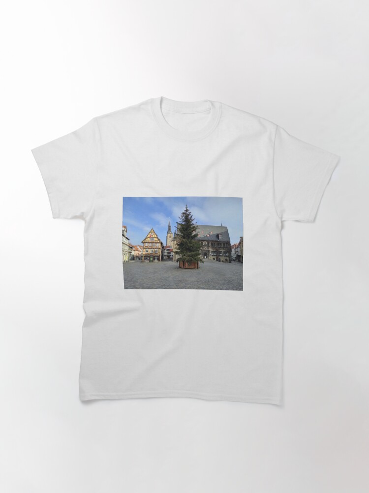 Alternative Ansicht von Quedlinburg, Markt Classic T-Shirt