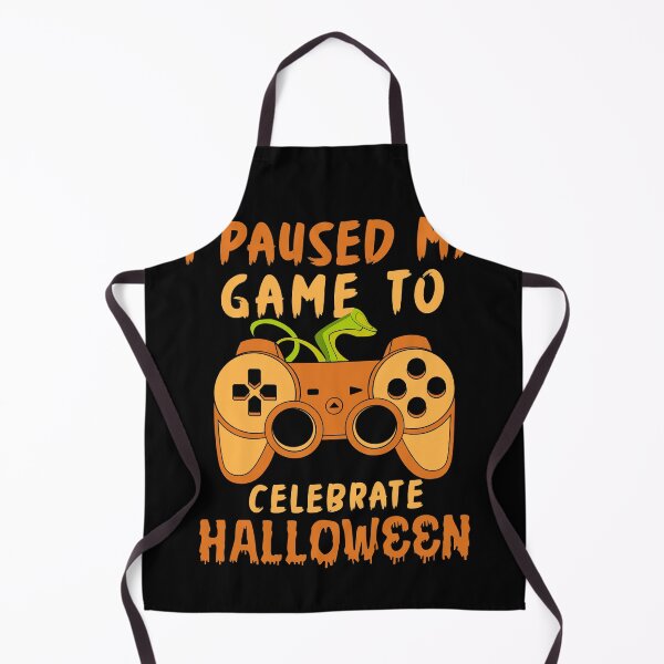 Item preview, I Paused My Game To Celebrate Halloween designed and sold by Fabvity.