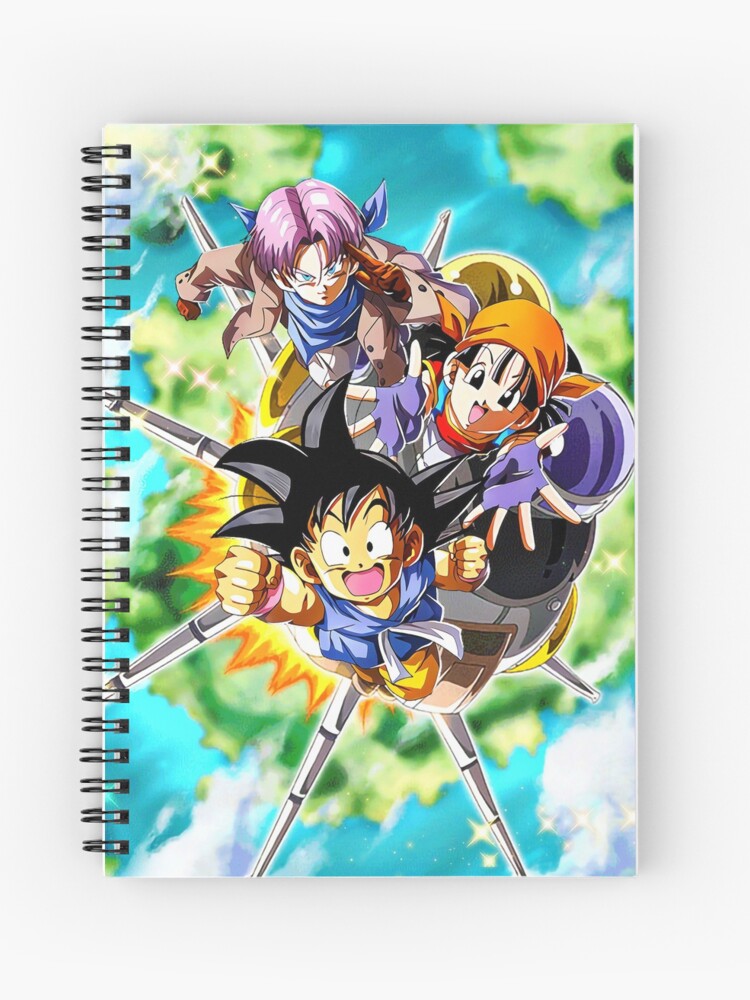 Cuaderno de espiral «Goku, Trunks y Pan / DBGT» de DrWolfstark | Redbubble