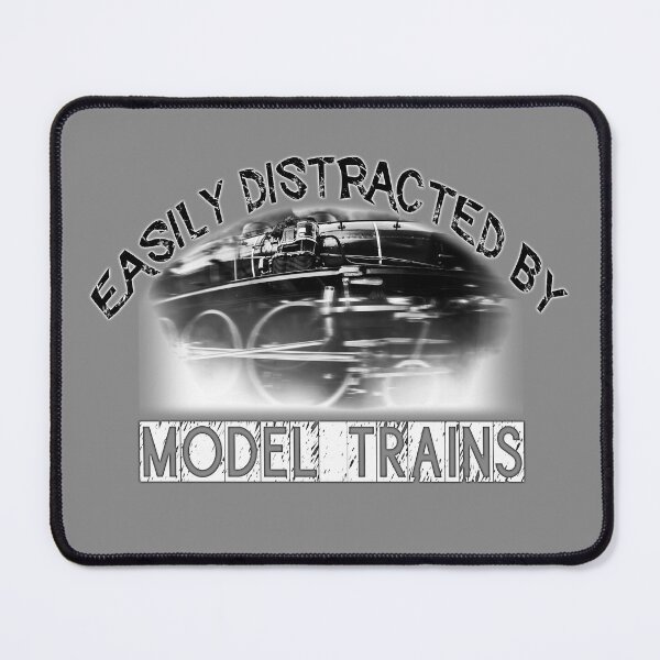 Item preview, Easily distracted by model trains classic steam locomotive stylish train design designed and sold by UrTops.
