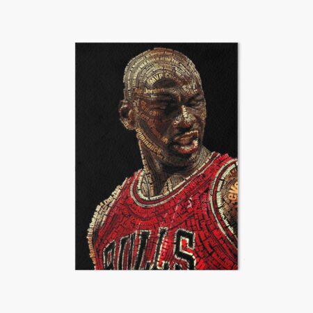Le GOAT Michael Jordan Impression rigide
