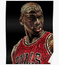 The GOAT Michael Jordan Poster