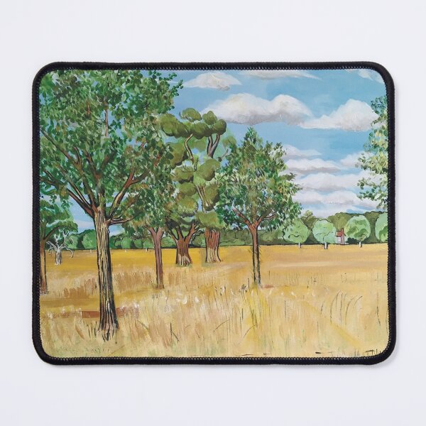 Gaze Awhile Upon The Fields Of Gold Mouse Pad