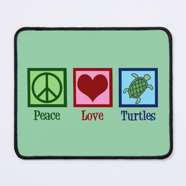 Item preview, Peace Love Turtles designed and sold by Epic Love Designs.