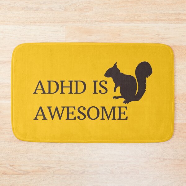 Item preview, ADHD Is Awesome Squirrel designed and sold by Color-Sparkle.