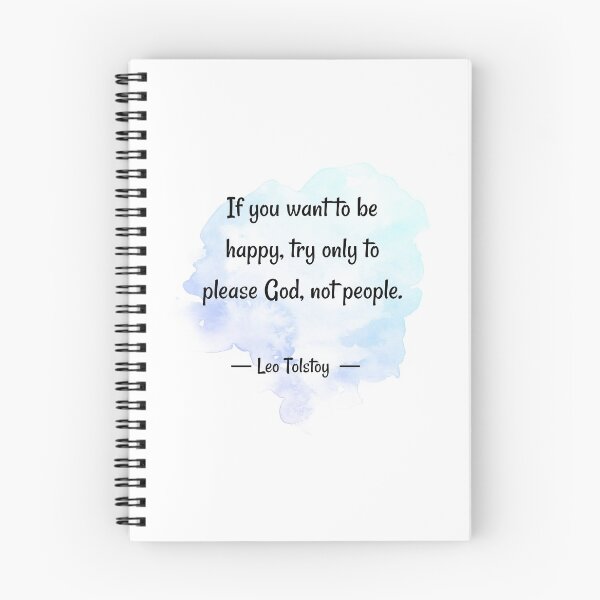 Item preview, Quotes about God     | If you want to be happy try only to please God not people - Leo Tolstoy  designed and sold by Quoteology101.