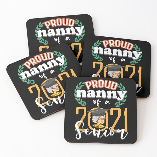 Artikelvorschau, High School Proud Nanny 2021 Senior Graduate entworfen und verkauft von suzanso.