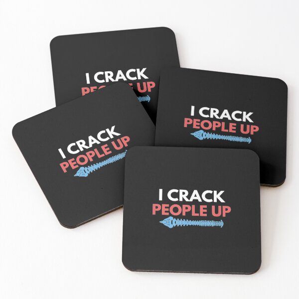 Item preview,  Crack People Funny Chiropractor Spine Adjust Therapist designed and sold by rubysheila.