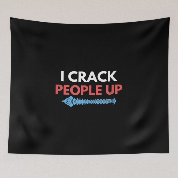 Item preview,  Crack People Funny Chiropractor Spine Adjust Therapist designed and sold by rubysheila.