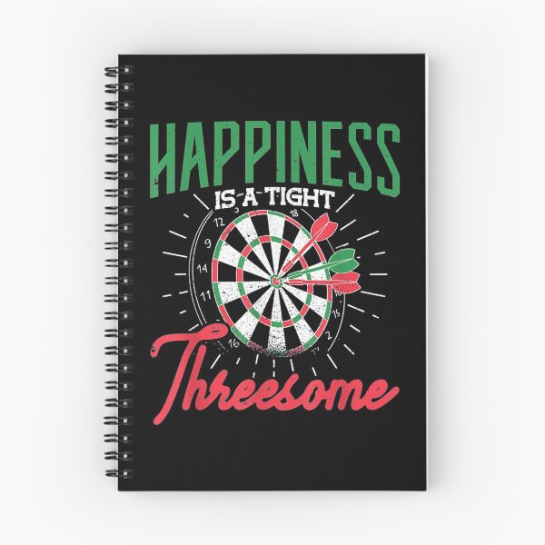Artikelvorschau, Dartboard Happiness Tight Threesome Darts entworfen und verkauft von suzanso.