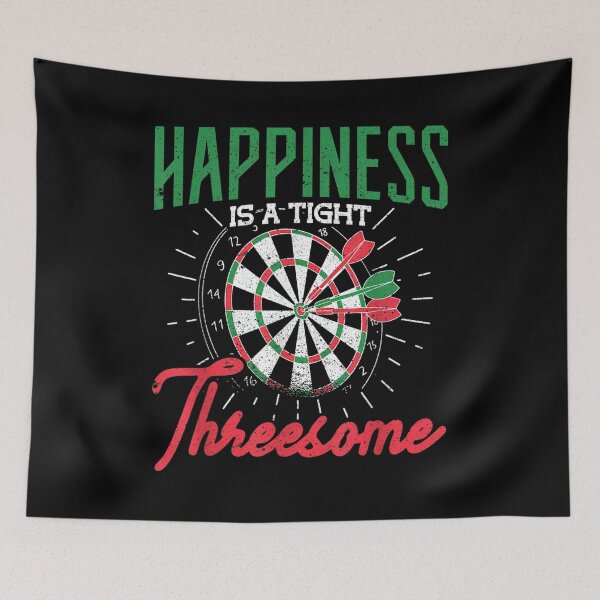 Item preview,  Dartboard Happiness Tight Threesome Darts designed and sold by suzanso.