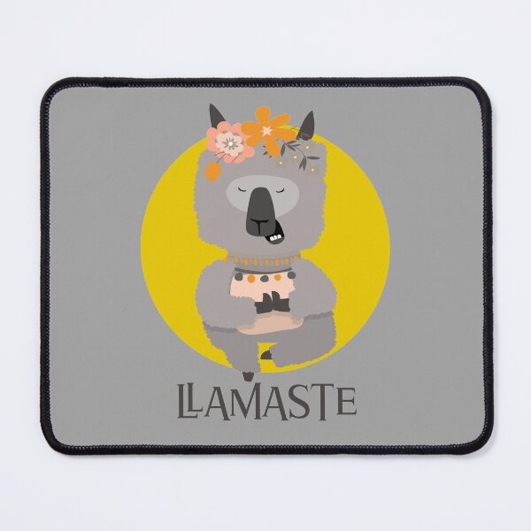 Item preview, Funny, Cute Llamaste Chakra Colors Yoga Design designed and sold by UrTops.