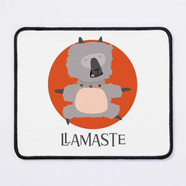 Item preview, Funny, Cute Llamaste Chakra Colors Yoga Design designed and sold by UrTops.