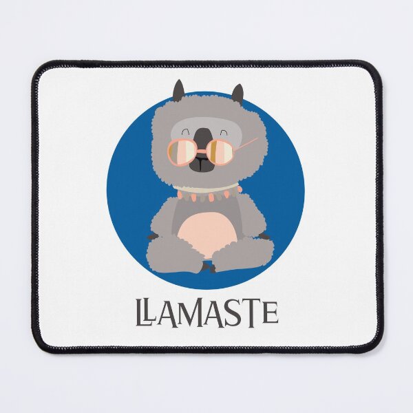 Item preview, Funny, Cute Llamaste Chakra Colors Yoga Design designed and sold by UrTops.