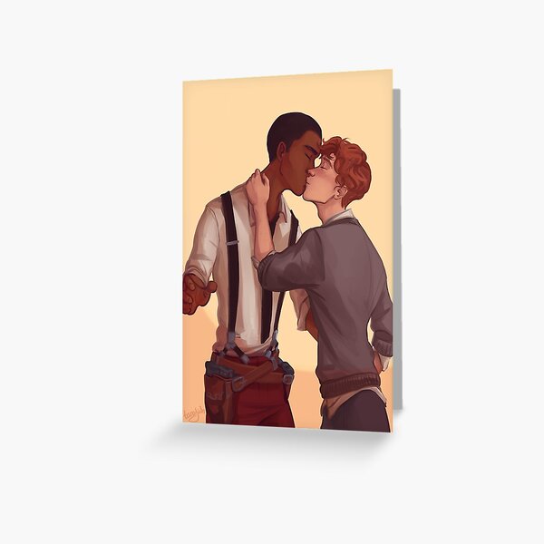 Wylan and Jesper Greeting Card