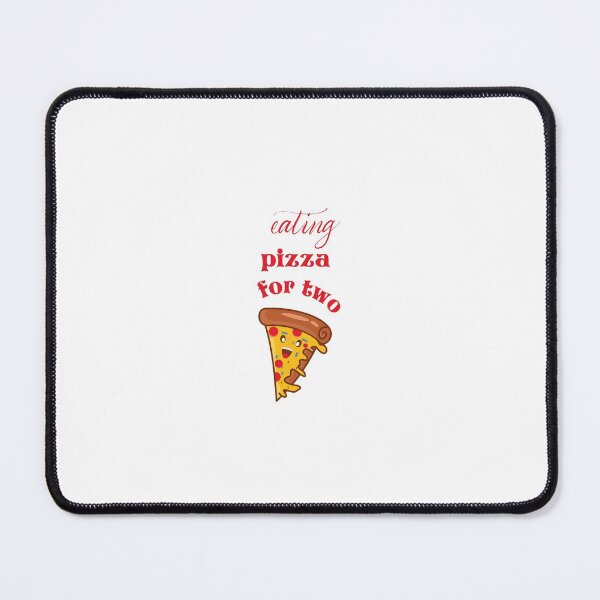 Item preview, eating pizza for two t-shirts- pizza t-shirts -lover pizza t-shirts designed and sold by zed25designer.