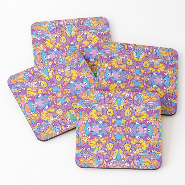 Item preview, Crowd of strange insects living a complex process of collective metamorphosis designed and sold by Zoo-co.