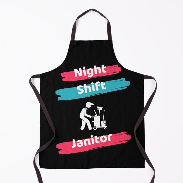 Item preview, Night Shift Janitor designed and sold by ExploreTheStore.