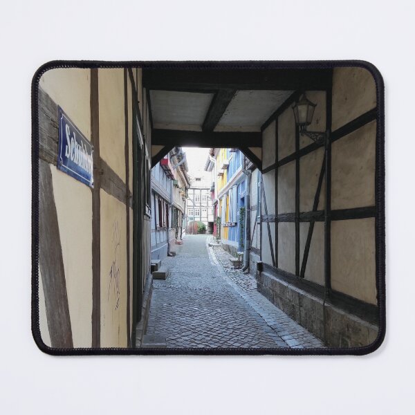 Item preview, Narrow alley in Quedlinburg designed and sold by Gourmetkater.
