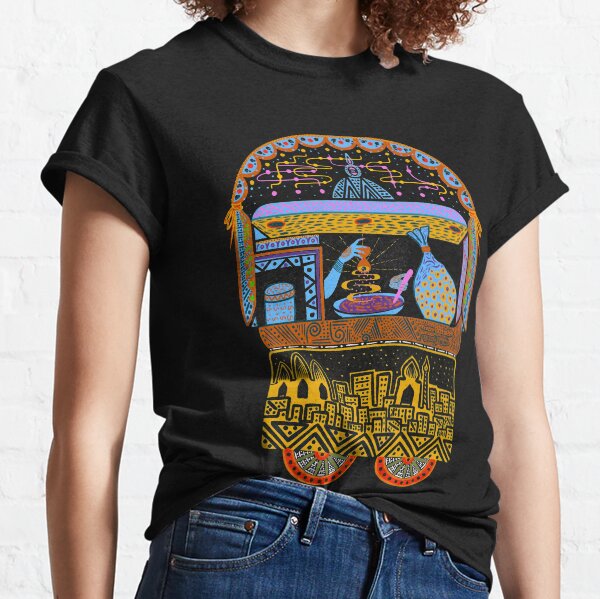 Indian Street Food Cultural Munchies for Traveler Nomads & Foodies Classic T-Shirt